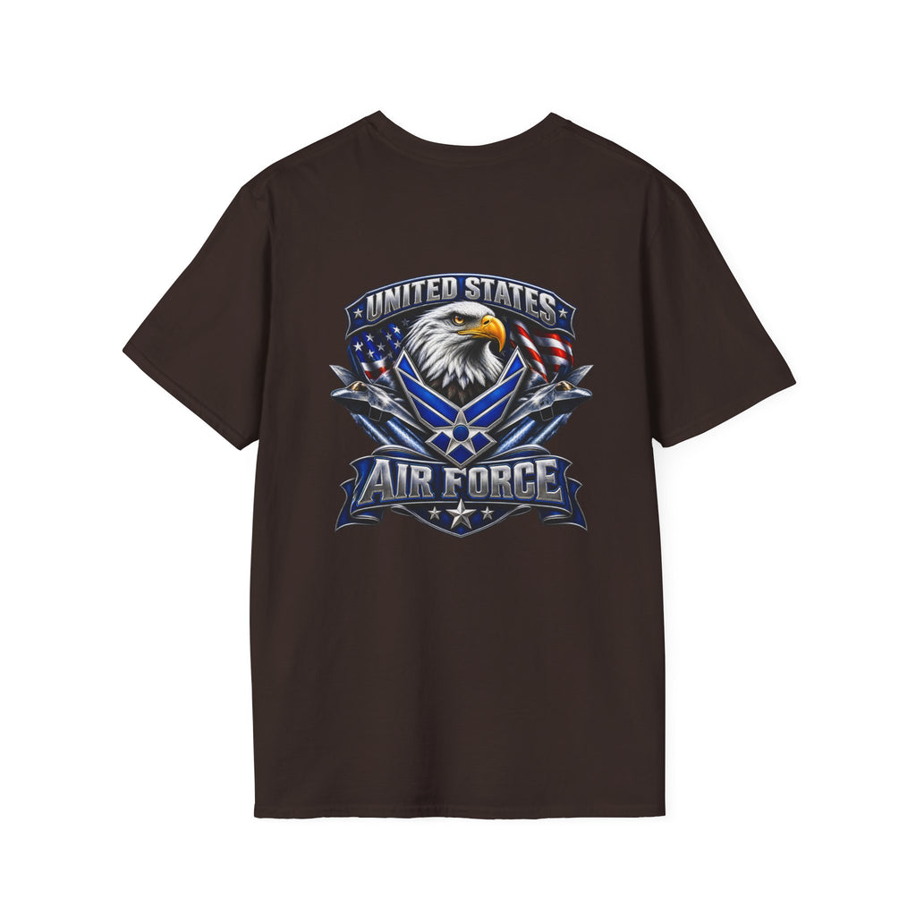 U.S. Air Force Classic White Tee — Minimal Everyday USAF T-Shirt