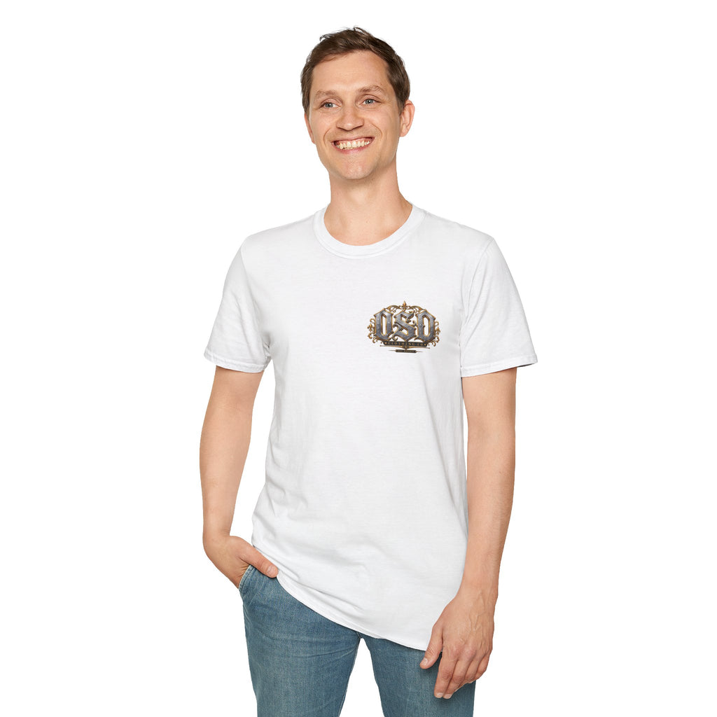 1990 Vintage OSD Crest T-Shirt — Retro 90s Emblem Tee