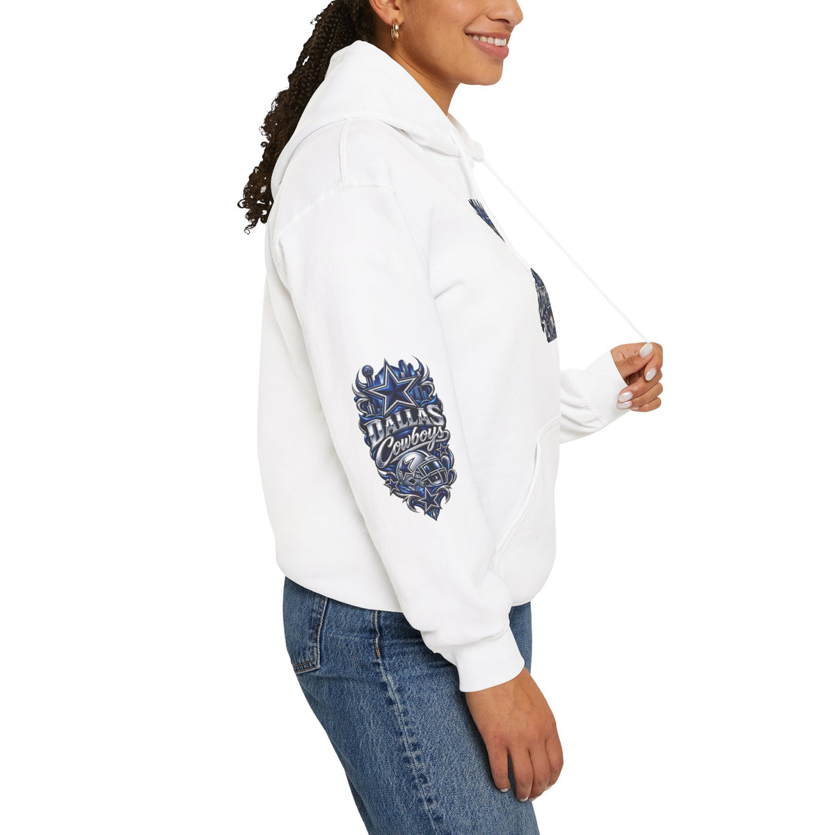 Dallas Cowboys Graphic Hoodie - Game Day Or Everyday Use