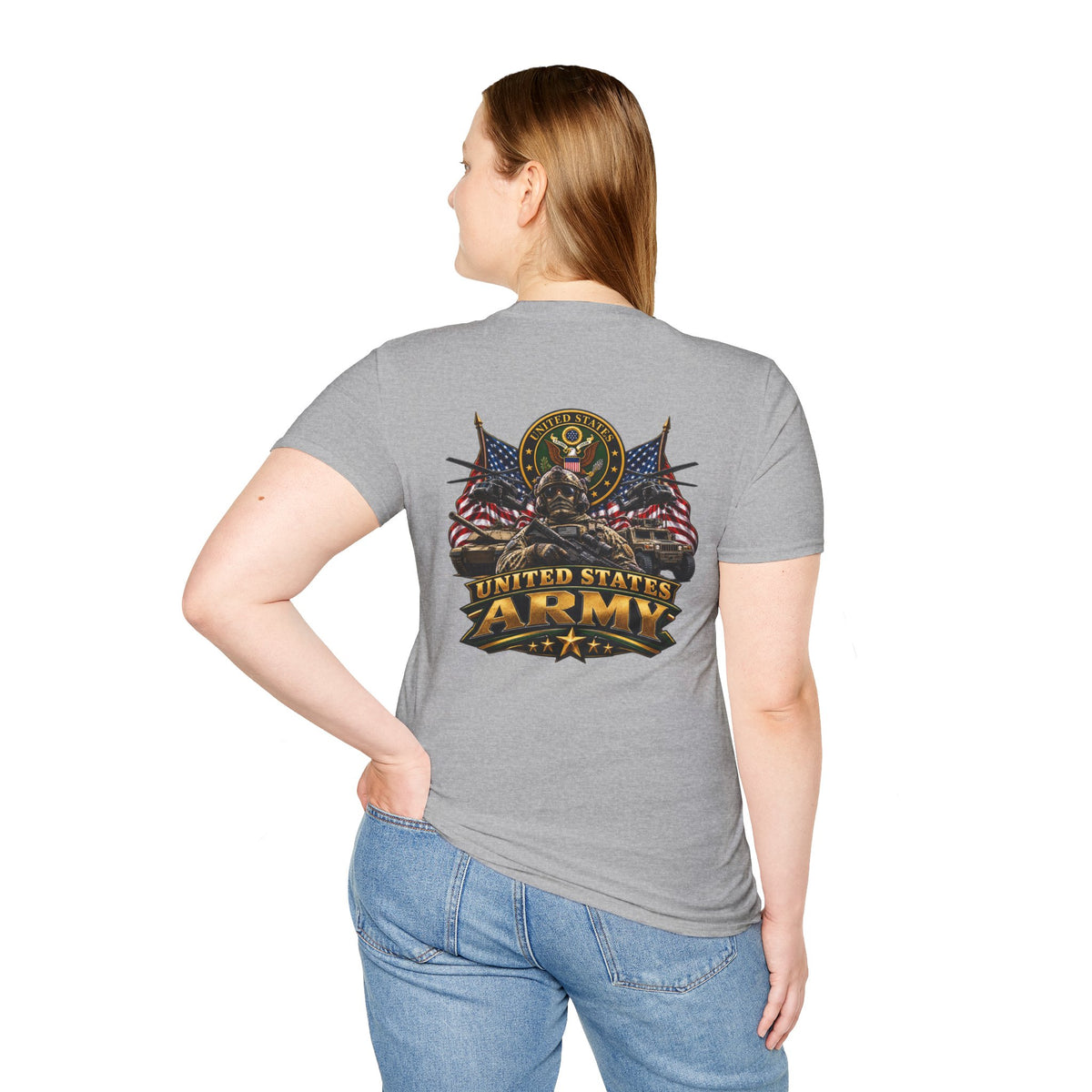 United States Army Classic Tee — Minimal Everyday Military T-Shirt