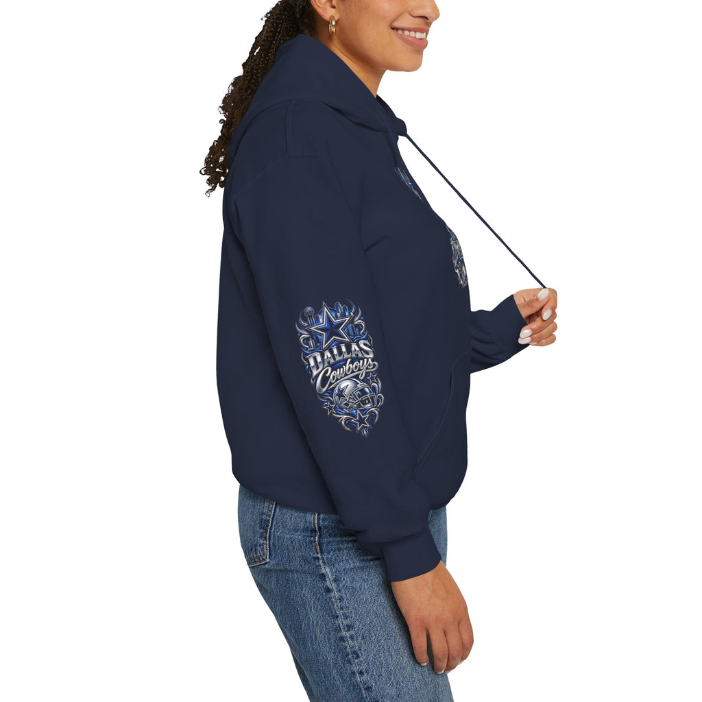 Dallas Cowboys Graphic Hoodie - Game Day Or Everyday Use