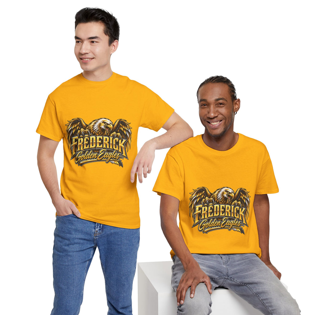 Frederick Golden Eagles T-Shirt — School Mascot Graphic Tee