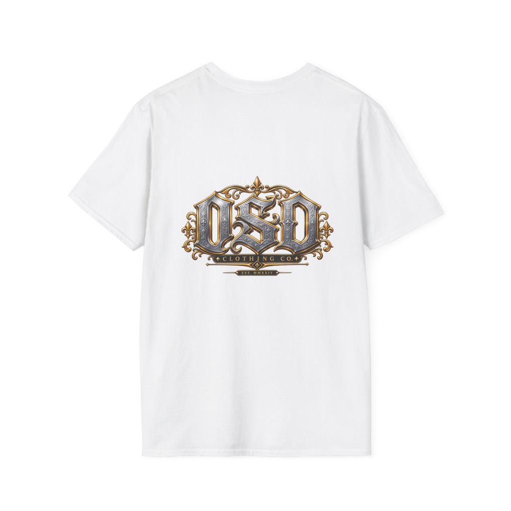 1990 Vintage OSD Crest T-Shirt — Retro 90s Emblem Tee