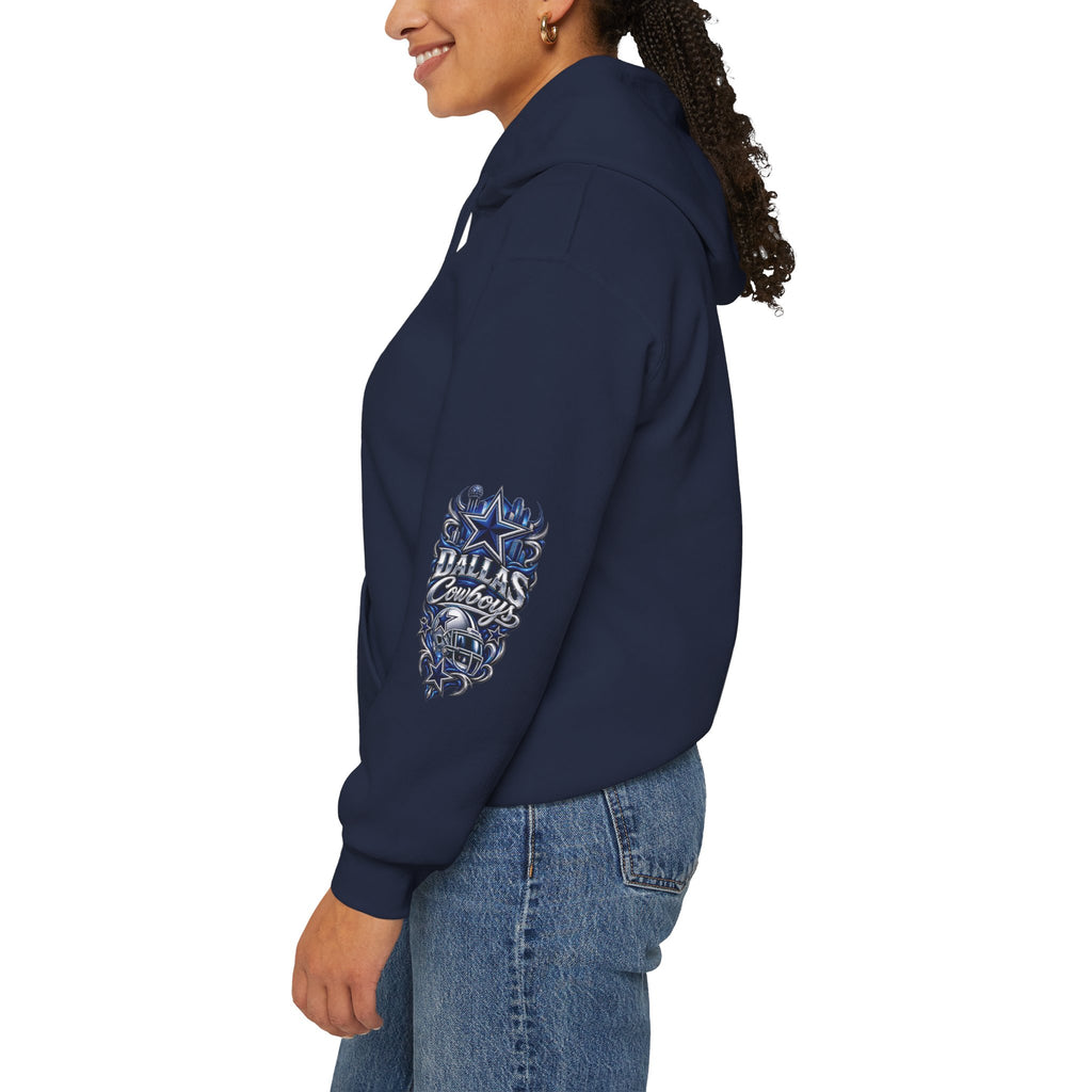 Dallas Cowboys Graphic Hoodie - Game Day Or Everyday Use