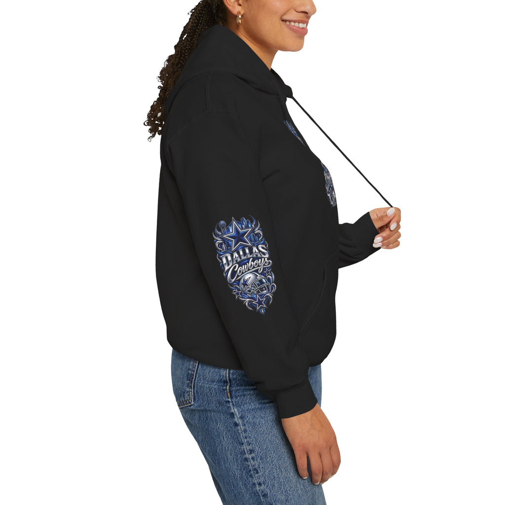 Dallas Cowboys Graphic Hoodie - Game Day Or Everyday Use