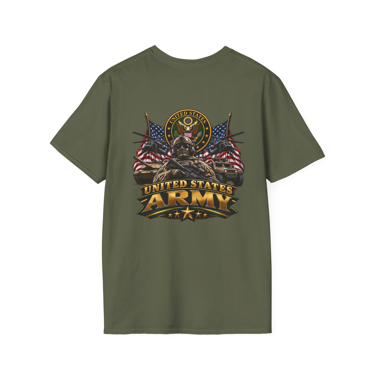 United States Army Classic Tee — Minimal Everyday Military T-Shirt