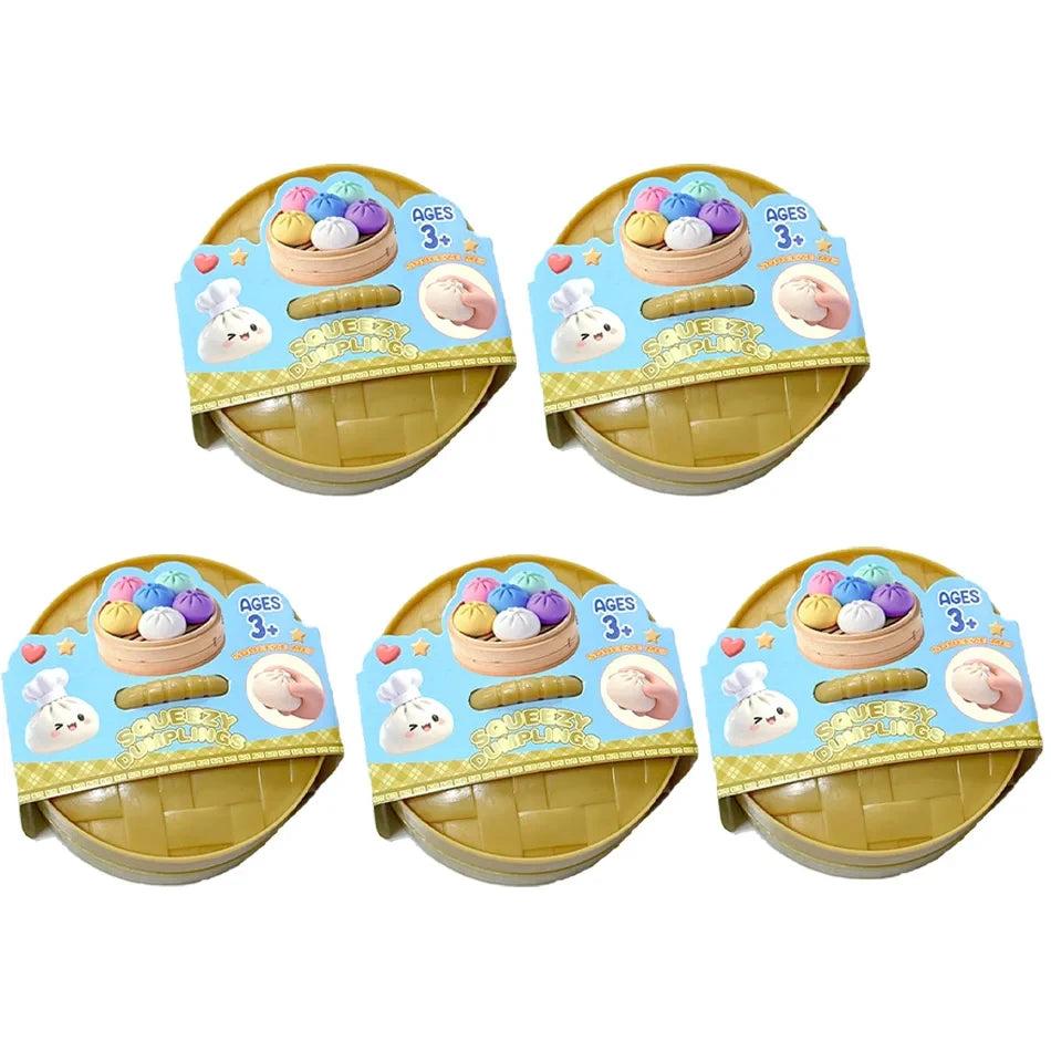 Glitter Dumpling Squishy Toy