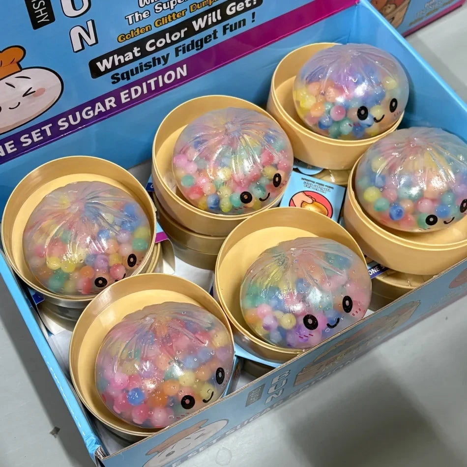 Rainbow Bead Dumpling Fidget Toy