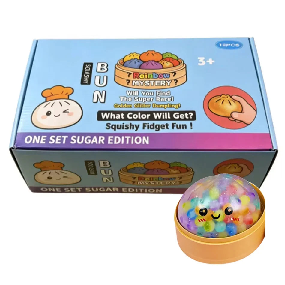 Rainbow Bead Dumpling Fidget Toy