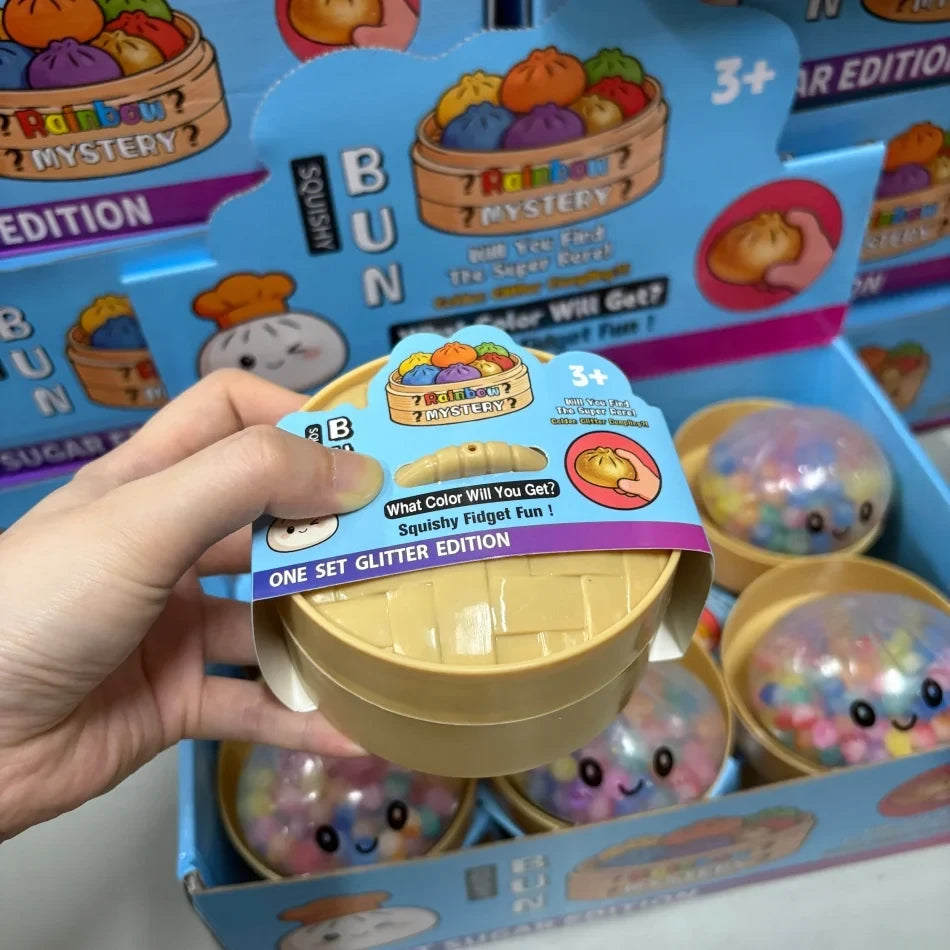 Rainbow Bead Dumpling Fidget Toy