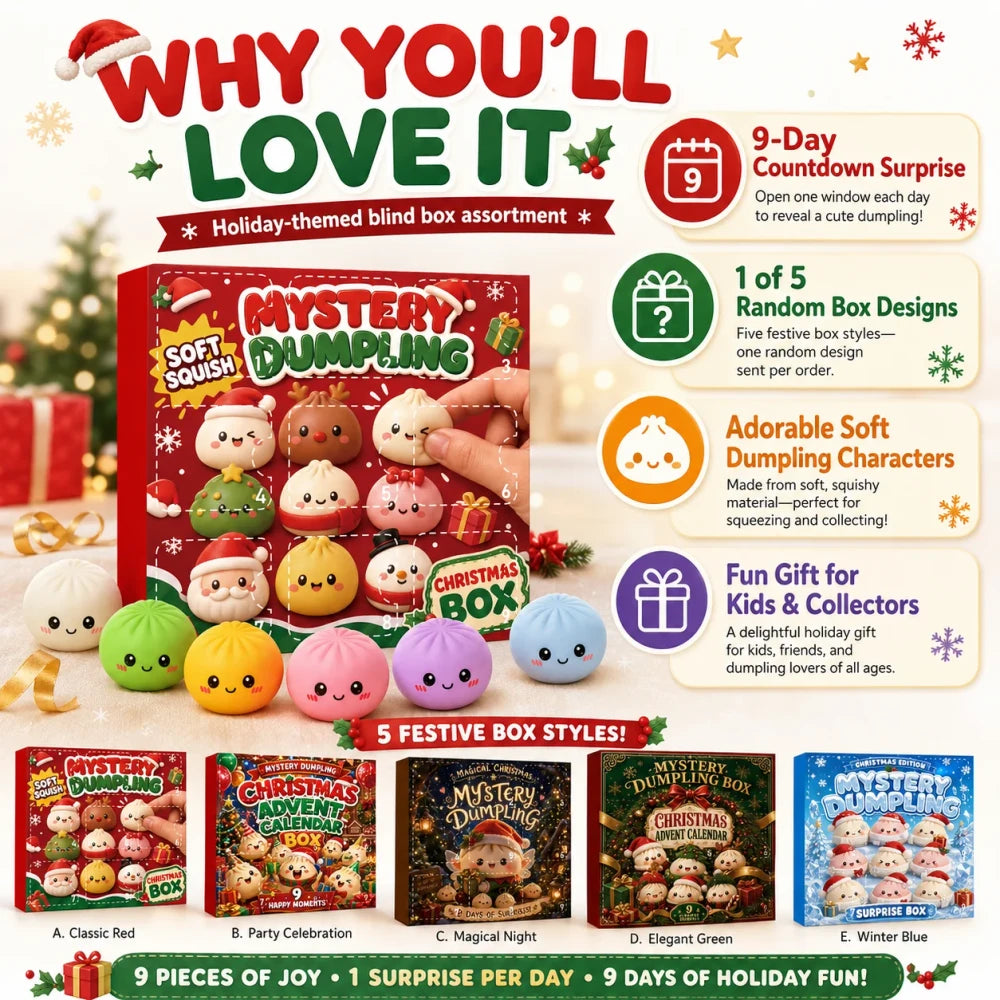 Christmas Squishy Advent Calendar