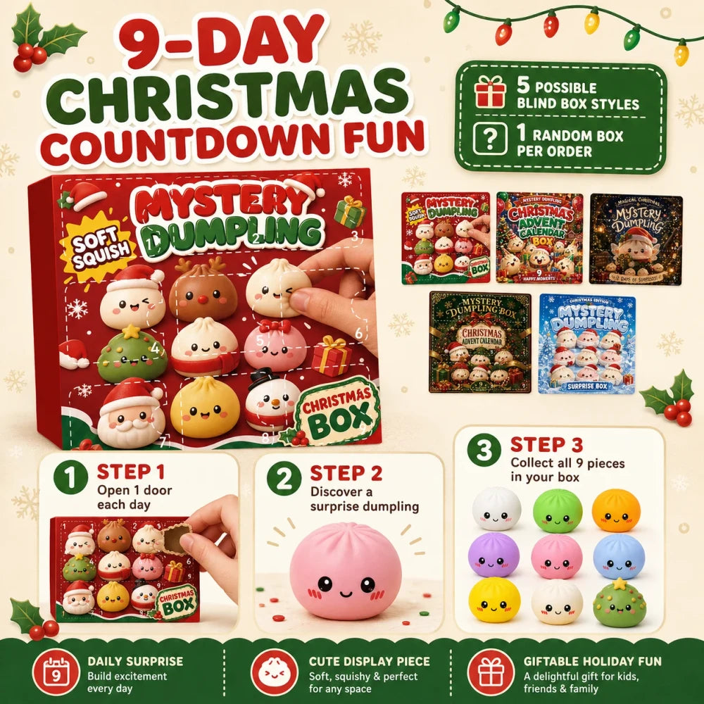 Christmas Squishy Advent Calendar
