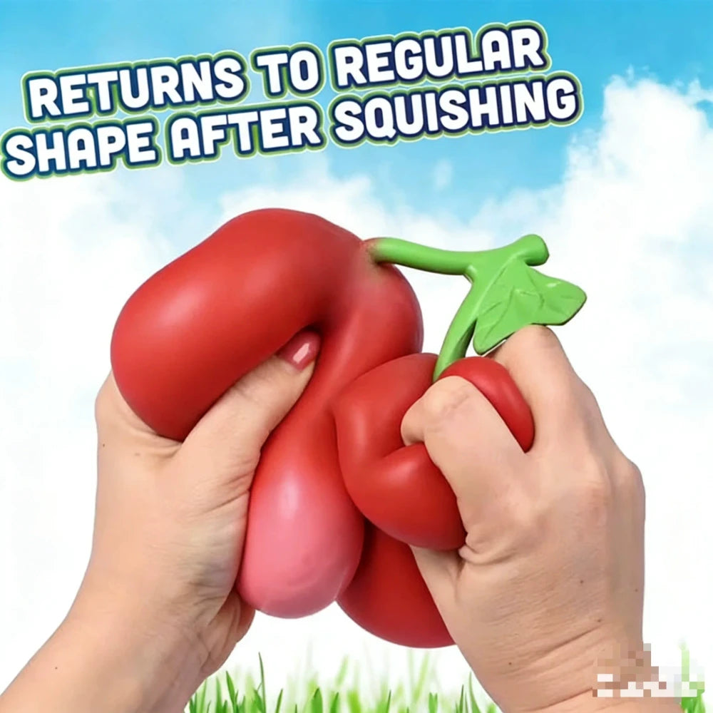 Cherry Squeezy Stress Relief Sensory Toy