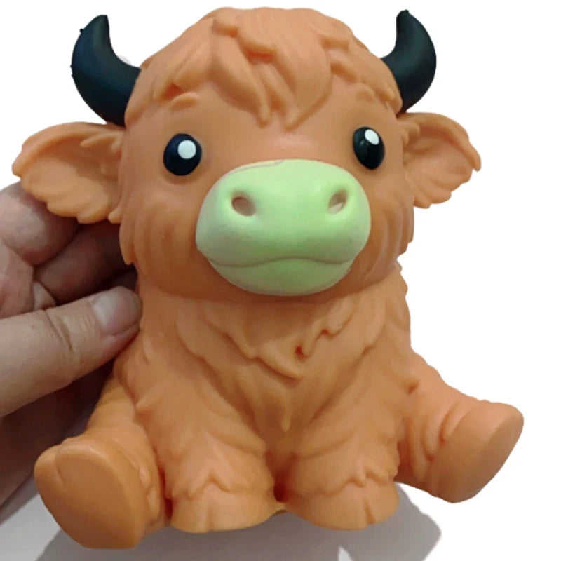 Jumbo Highland Cow Stress Ball