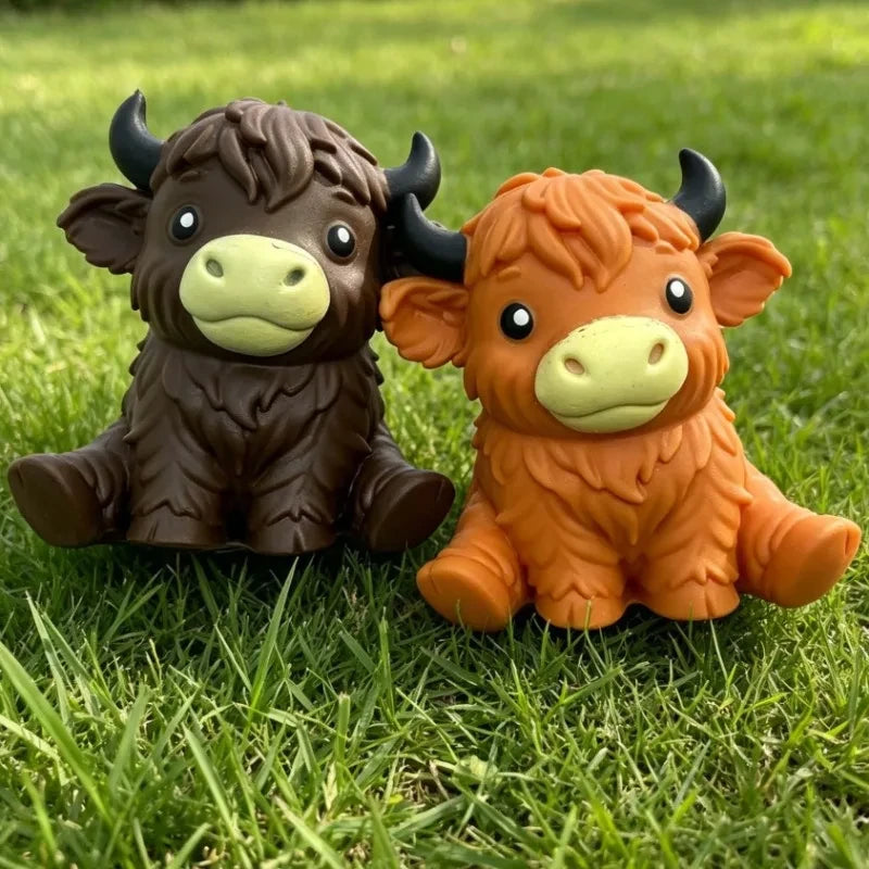 Jumbo Highland Cow Stress Ball