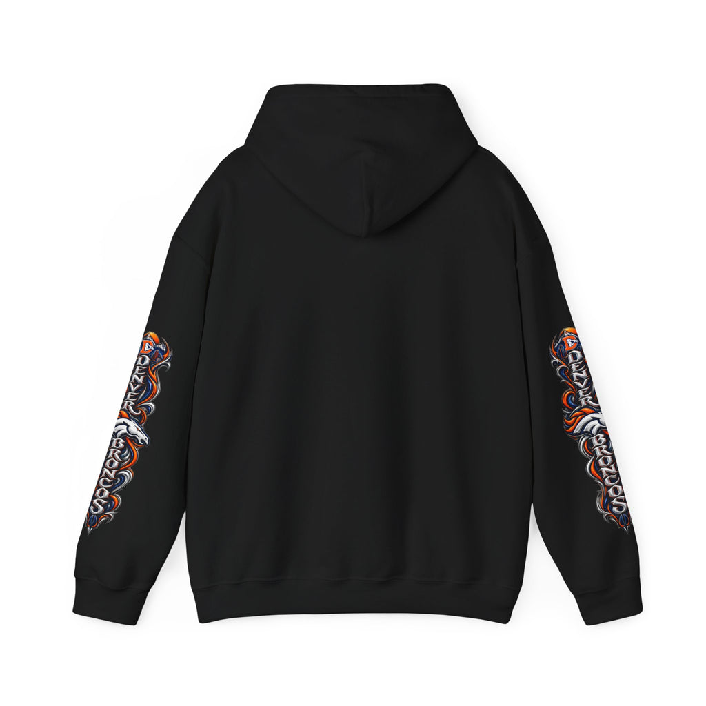 Broncos Fierce Hoodie — Team Logo Sleeve Pullover