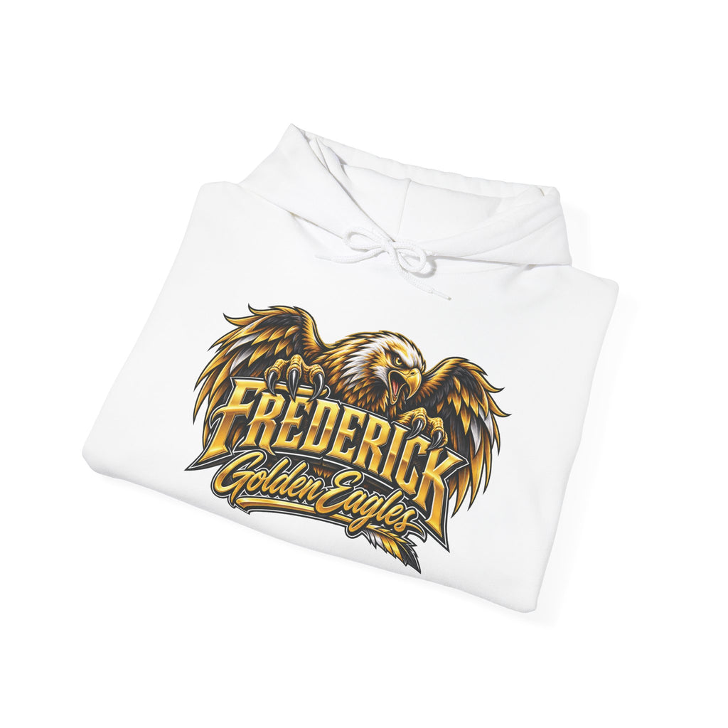 Frederick Golden Eagles Hoodie - Vintage Eagle School Spirit Sweatshirt