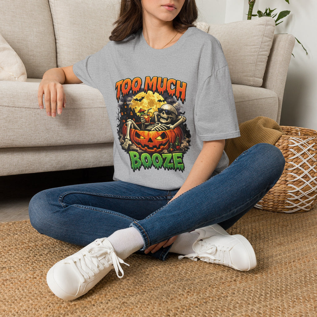 Too Much Booze Halloween T-Shirt
