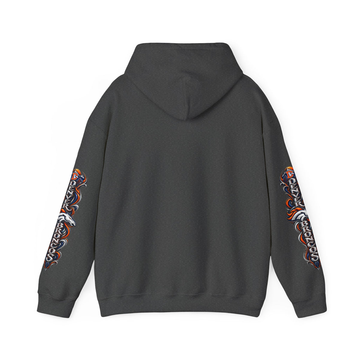 Broncos Fierce Hoodie — Team Logo Sleeve Pullover