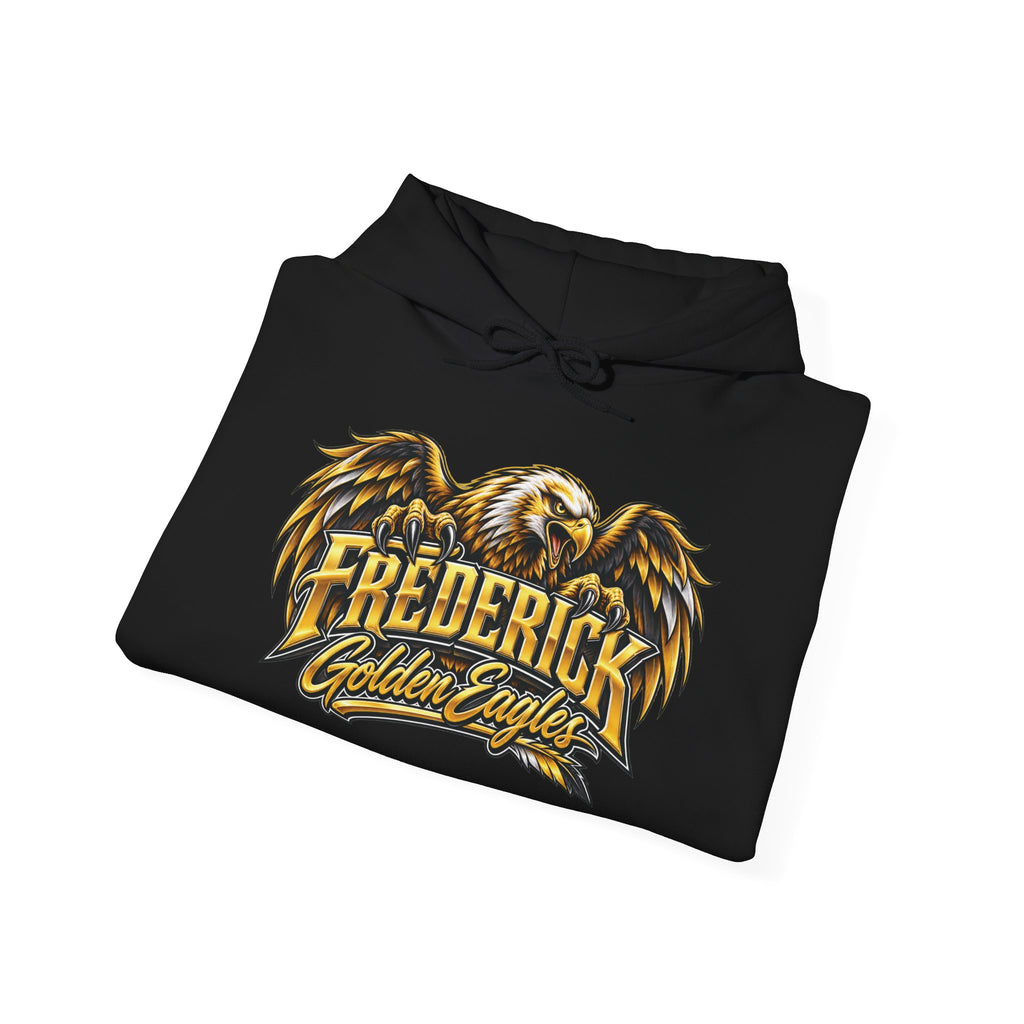 Frederick Golden Eagles Hoodie - Vintage Eagle School Spirit Sweatshirt