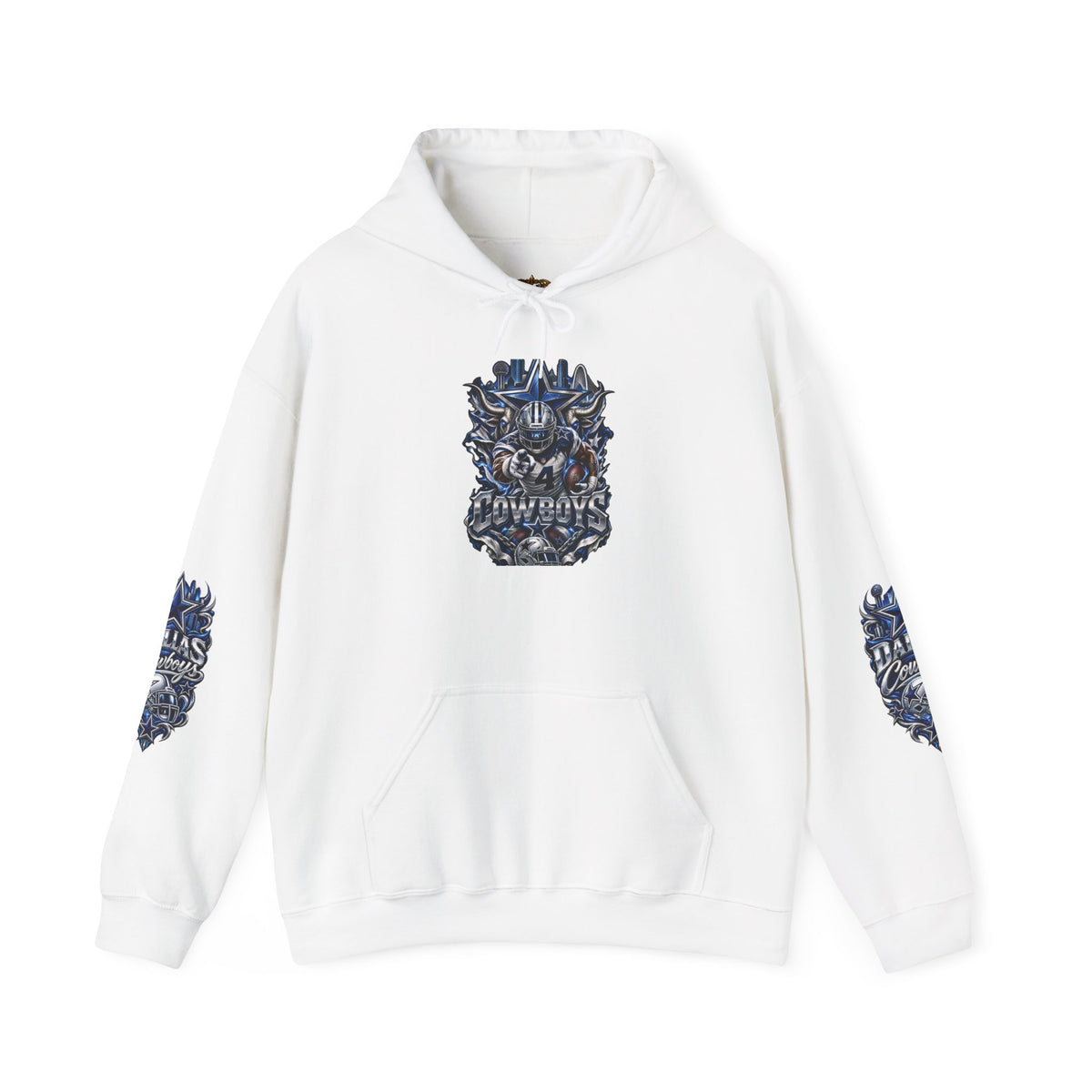 Dallas Cowboys Graphic Hoodie - Game Day Or Everyday Use