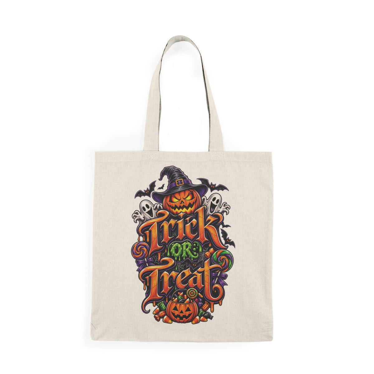 Halloween Trick or Treat Tote Bag