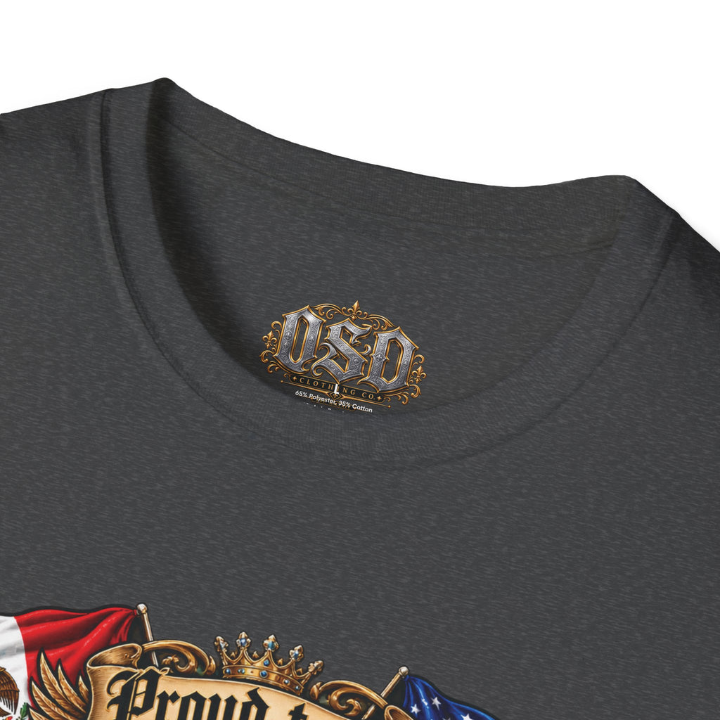 Mexican American Pride T-Shirt — "Proud to be Mexican American" Graphic Tee