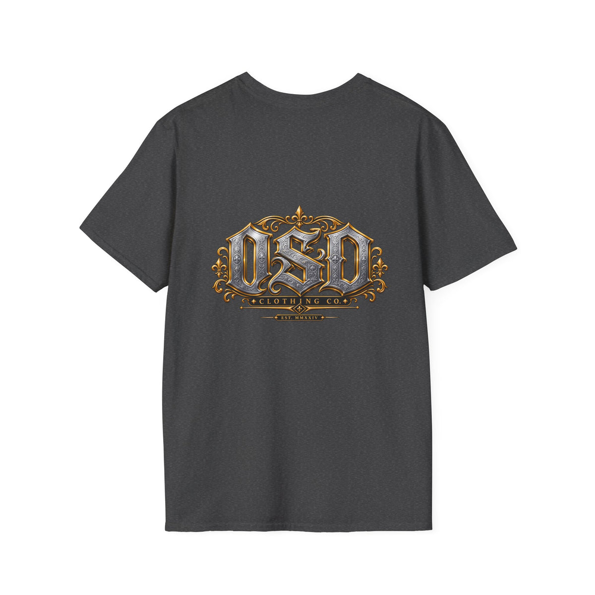 1990 Vintage OSD Crest T-Shirt — Retro 90s Emblem Tee