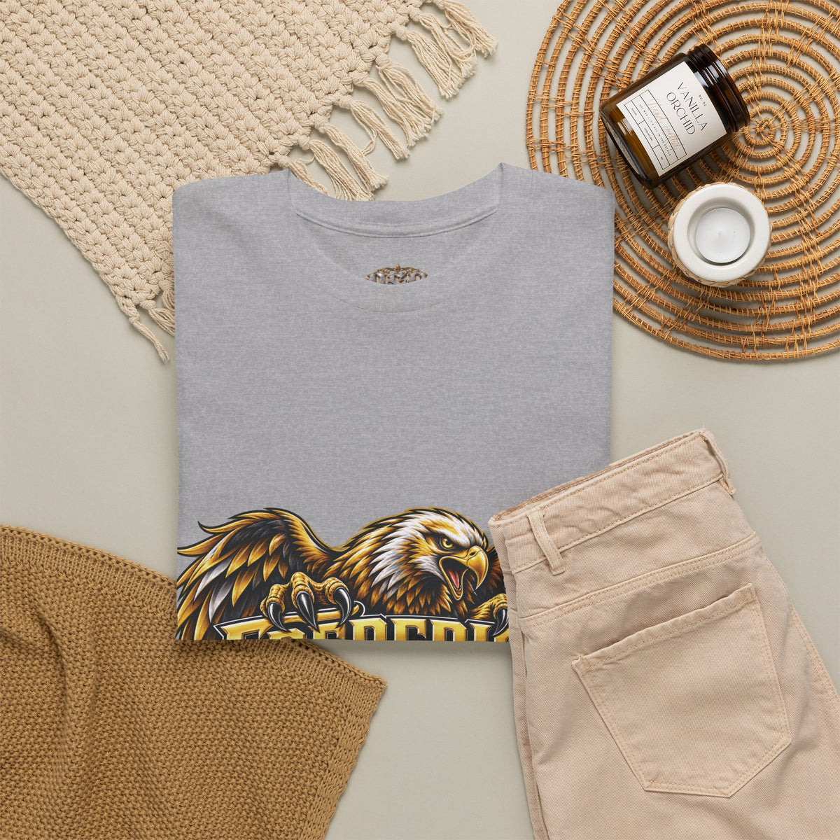 Frederick Golden Eagles T-Shirt — School Mascot Graphic Tee