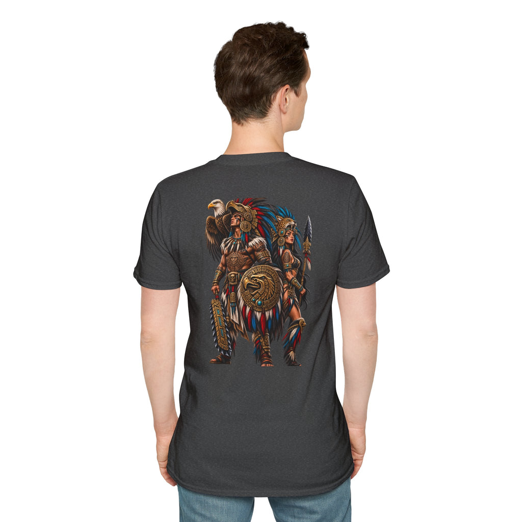 Aztec T‑Shirt — Classic Aztec Design Crewneck Tee
