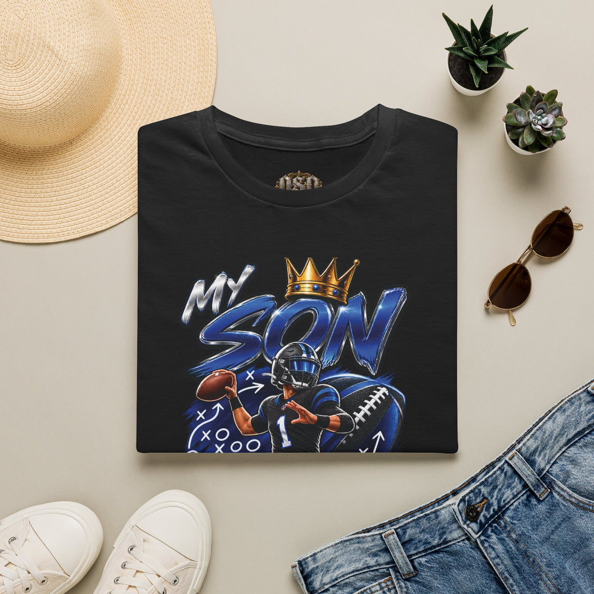 My Son Is The Best Quarterback T-Shirt