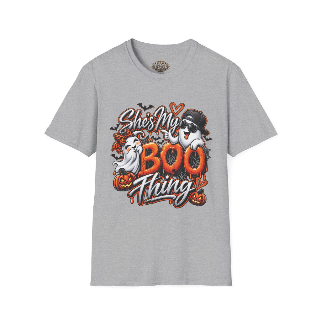 She's My Boo Thing Halloween T-Shirt