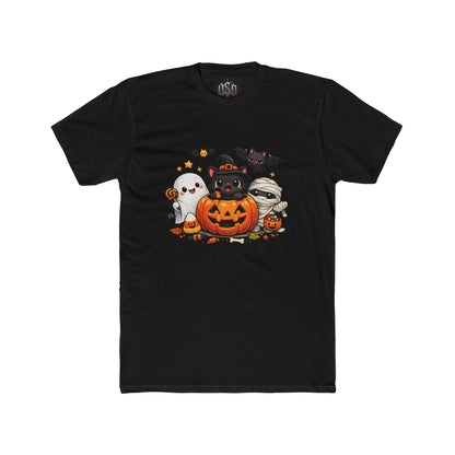 Halloween Cute Kittens in Pumpkin T-Shirt — Trick-or-Treat Cat & Ghost Tee