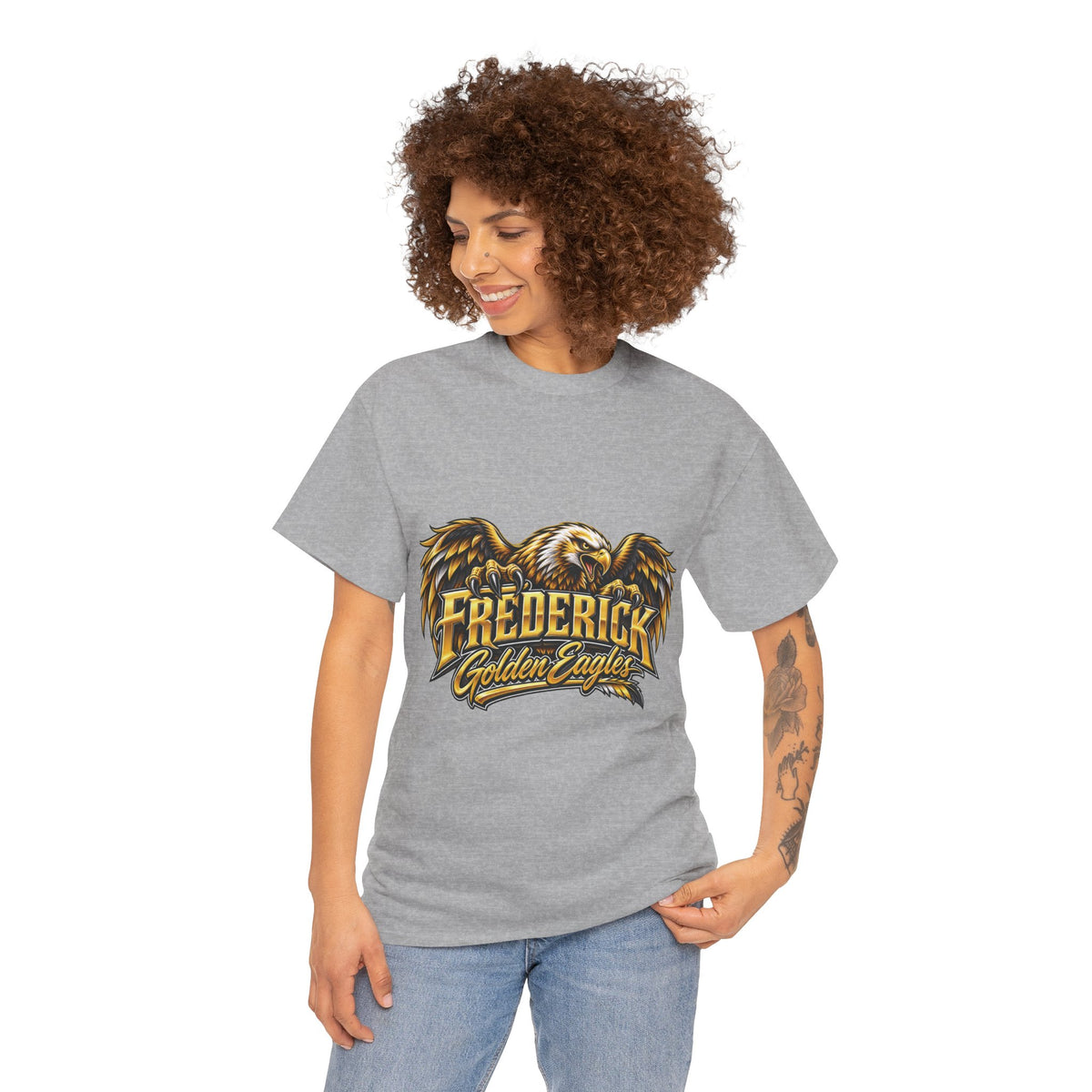 Frederick Golden Eagles T-Shirt — School Mascot Graphic Tee