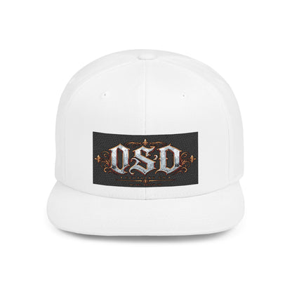 OSD Embroidered Flat Bill Snapback Hat