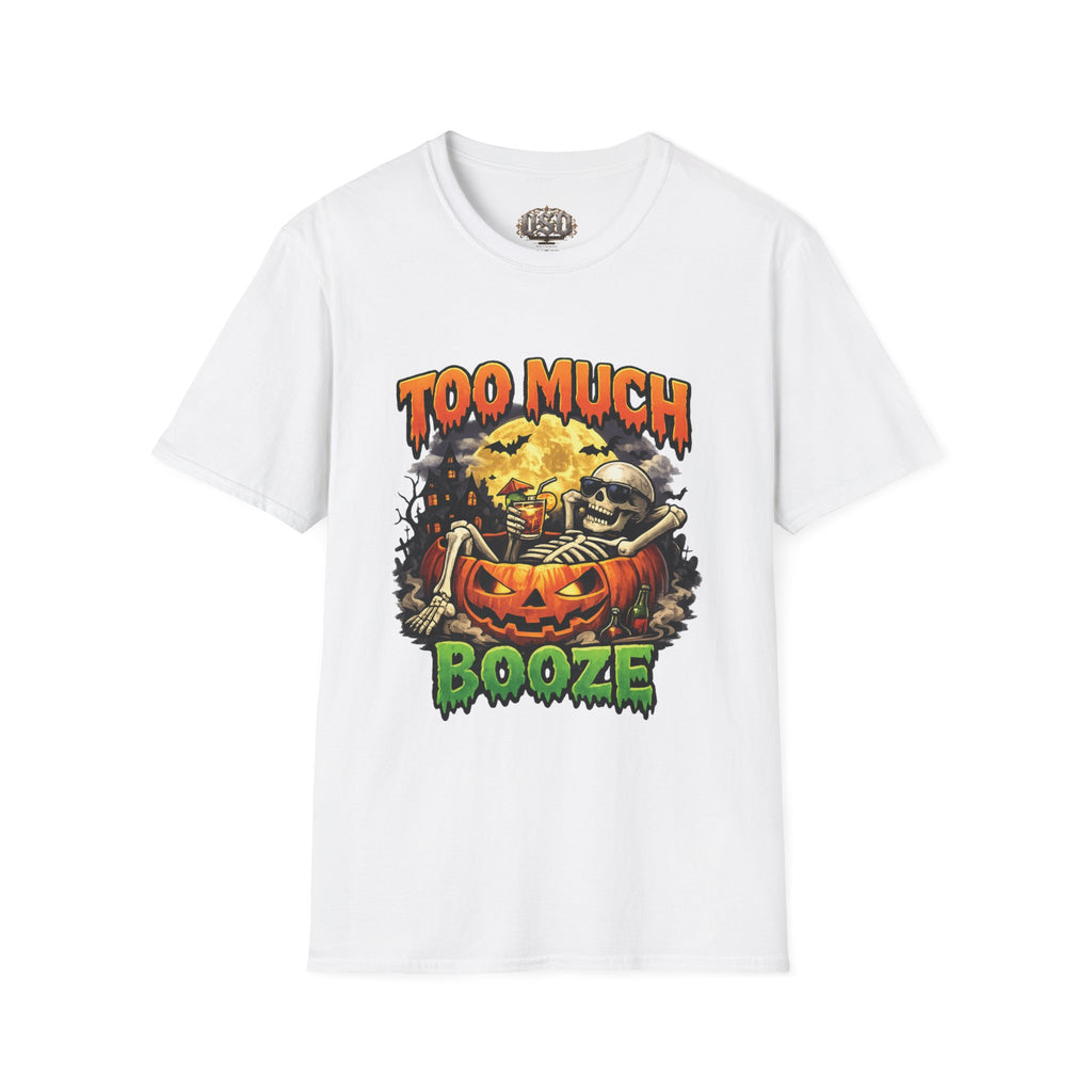 Too Much Booze Halloween T-Shirt