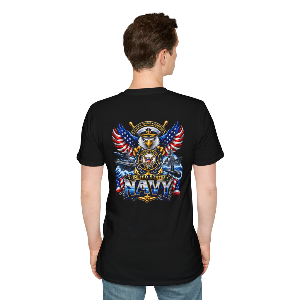 United States Navy T-Shirt — Classic Minimal White Tee