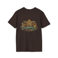 Classic White T-Shirt  Aztec Print - Minimalist Casual Tee