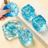 Squishy Snowflake Ice Cube Fidget Toy