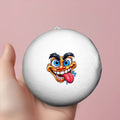 Bao Bun Squishy Glossy Manic Tongue Out Funny  Face