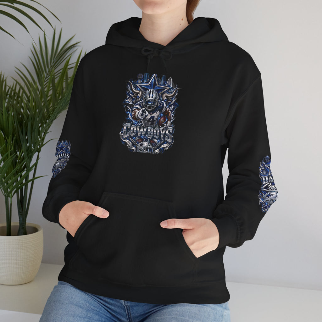 Dallas Cowboys Graphic Hoodie - Game Day Or Everyday Use