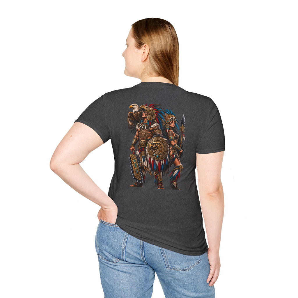 Aztec T‑Shirt — Classic Aztec Design Crewneck Tee