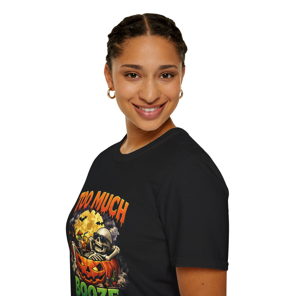 Too Much Booze Halloween T-Shirt