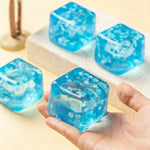Squishy Snowflake Ice Cube Fidget Toy