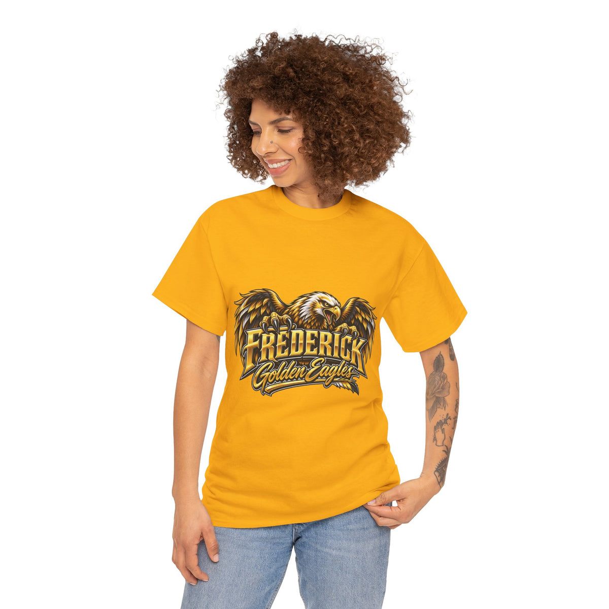 Frederick Golden Eagles T-Shirt — School Mascot Graphic Tee