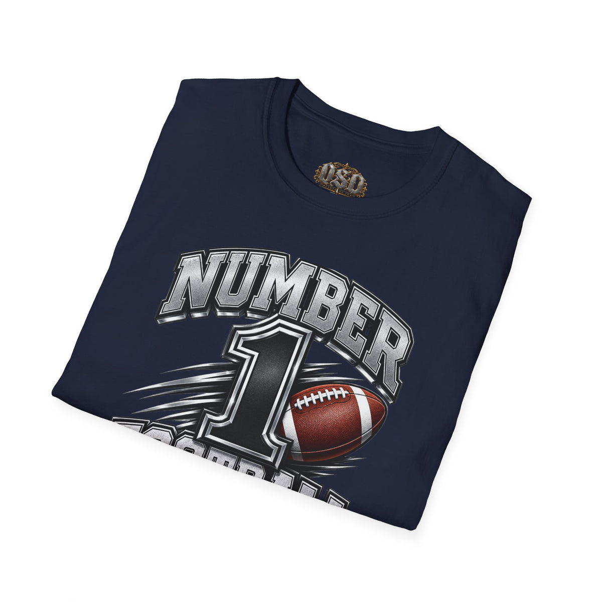 Number 1 Football Dad T-Shirt — Proud Football Dad Tee