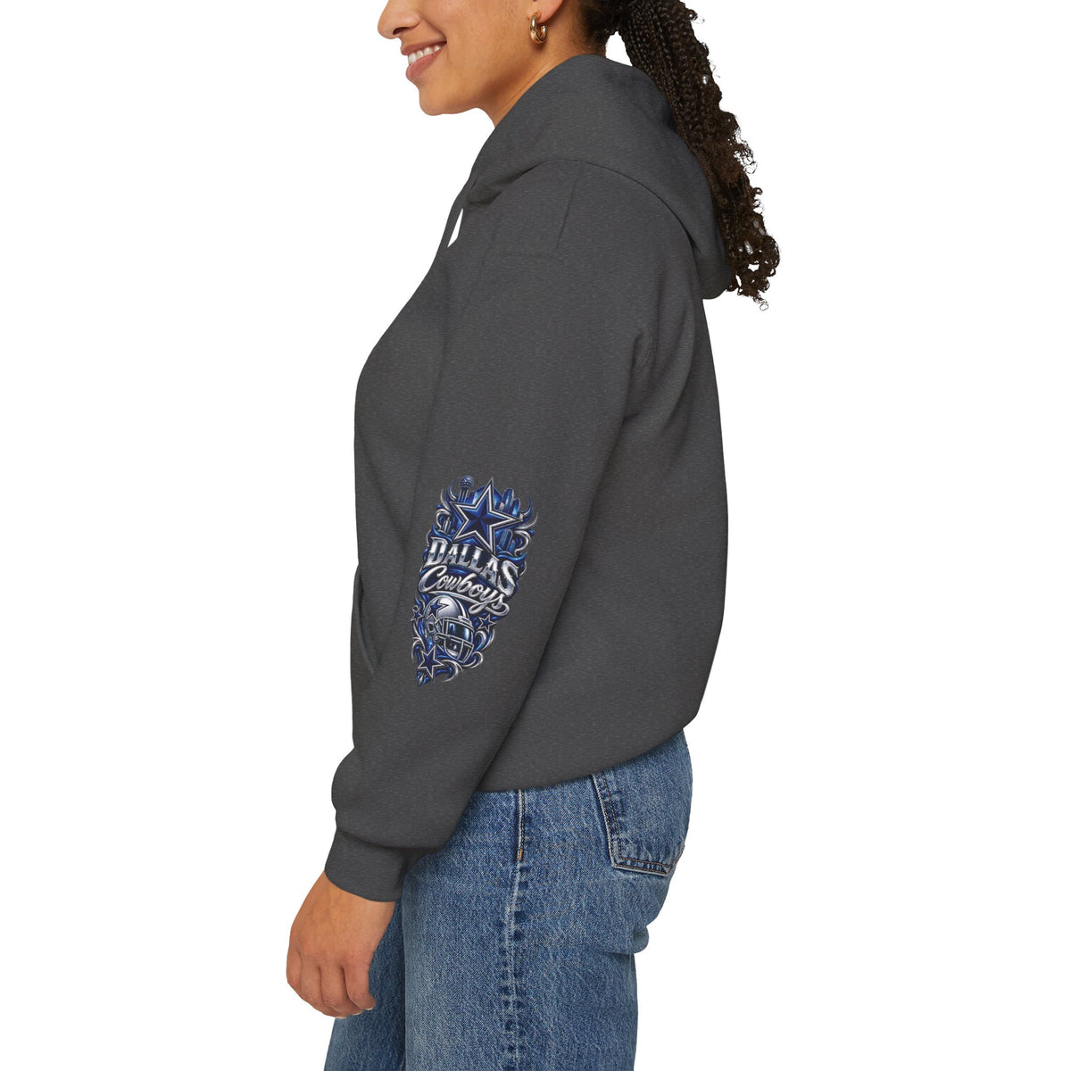 Dallas Cowboys Graphic Hoodie - Game Day Or Everyday Use