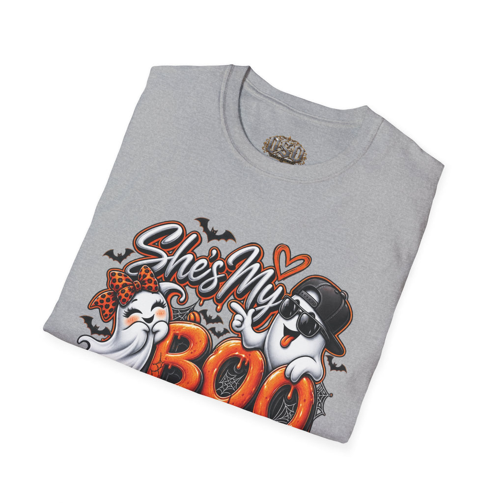 She's My Boo Thing Halloween T-Shirt