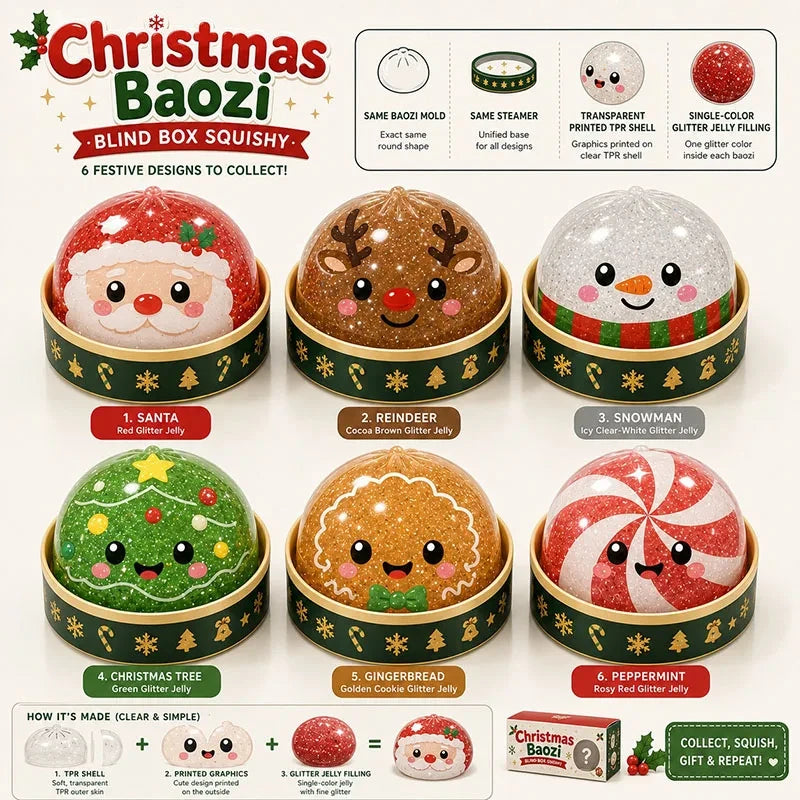Christmas Stress Relief Squeeze Toy