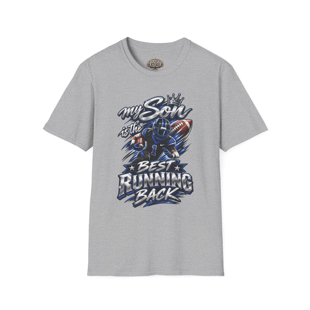 My Son is the Best Running Back T-Shirt — Football Mom/Dad Pride Tee